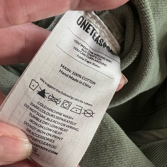 One Teaspoon Green distressed belted jump suit excellent like new condition XS - Picture 9 of 16